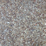 Exposed aggregate concrete close up - Brisbane